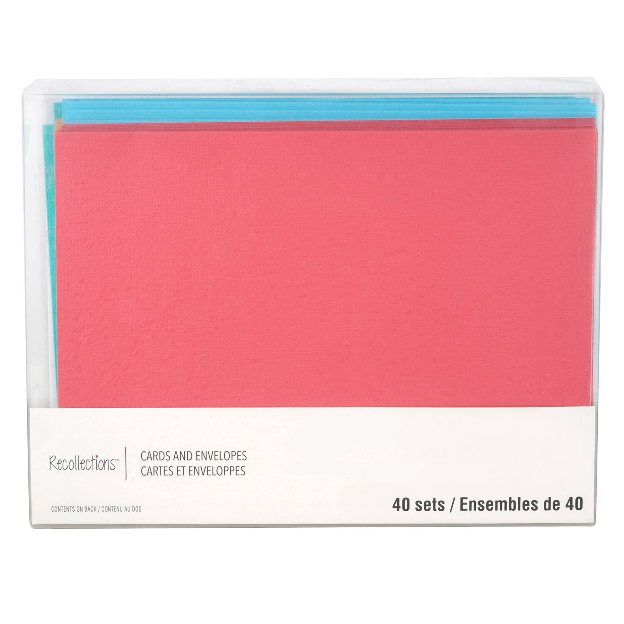 Solid Rainbow Cards & Envelopes by Recollections™, 5" x 7"